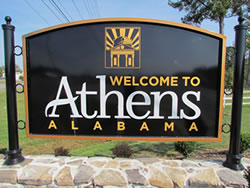 Athens, AL — area served by Southeastern Mechanical Services
