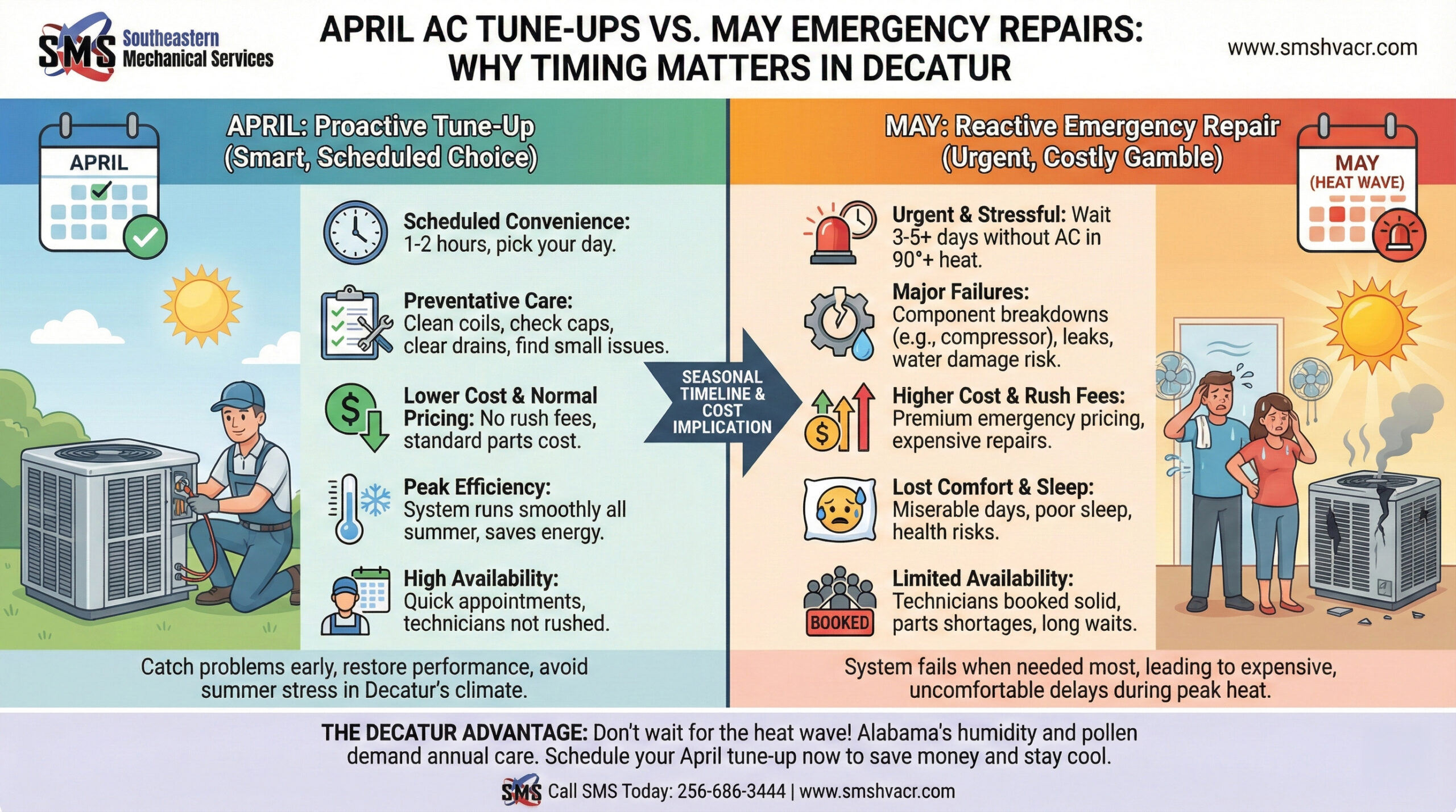 April AC tune ups